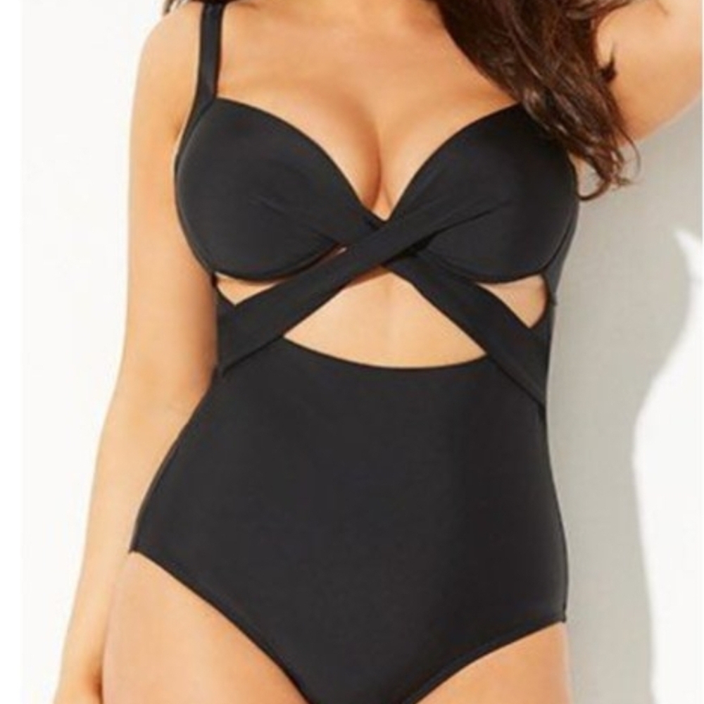 Swimsuits For All Elegant Black Swimwear